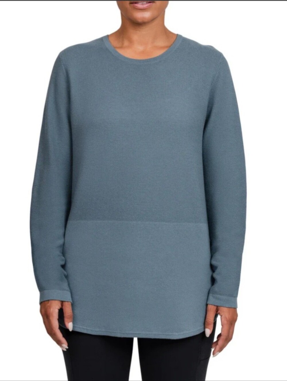 Kersh Ottoman Blue Sweater